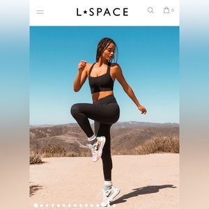 L*space chase black legging